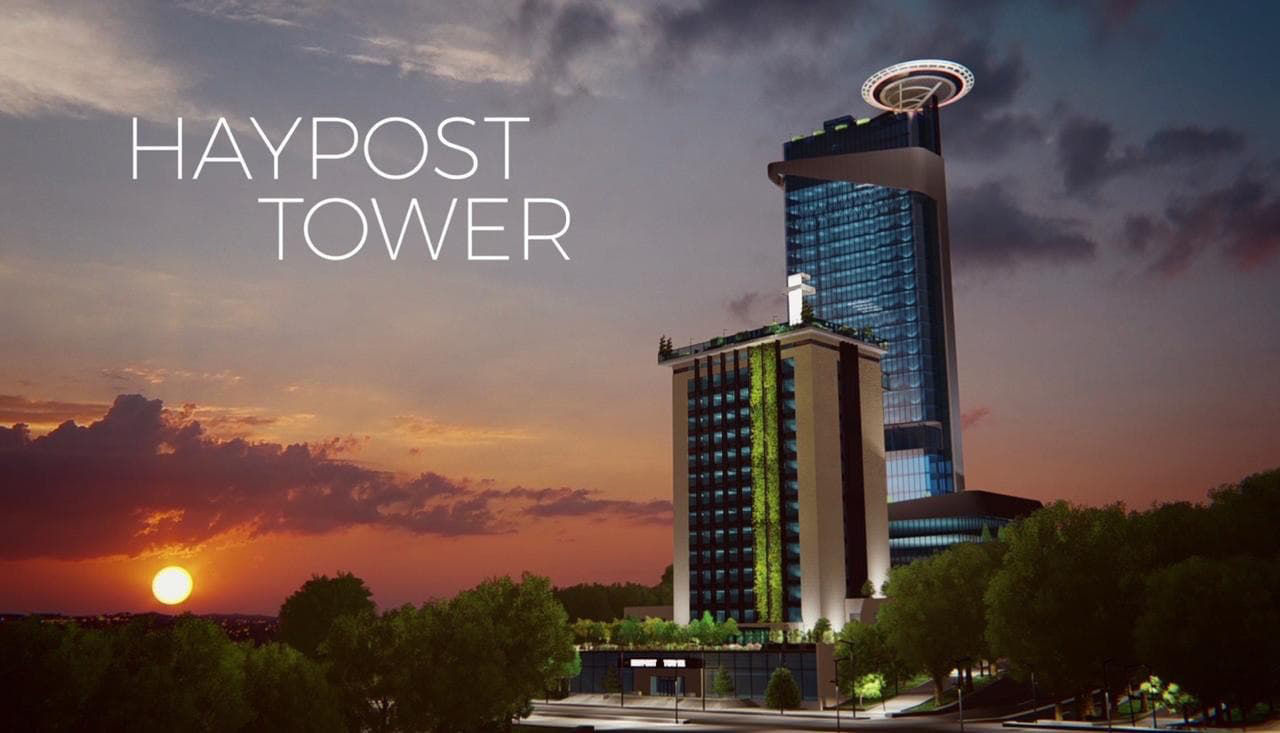 Haypost  tower