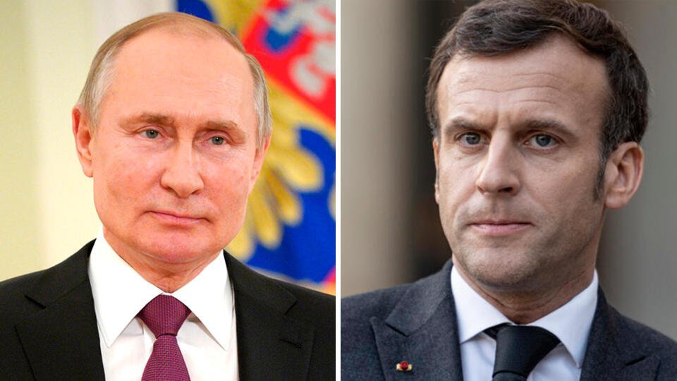 Putin Makron